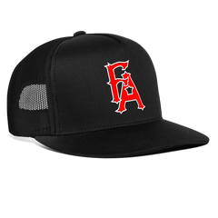 Fire Athlete Baseball Snapback - black/black